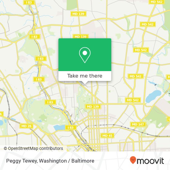 Mapa de Peggy Tewey