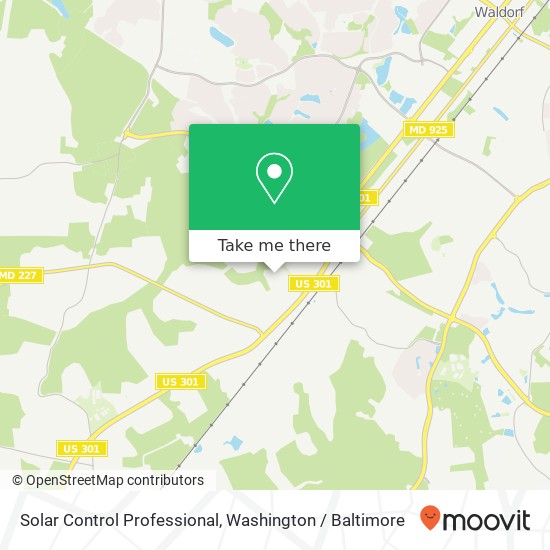 Solar Control Professional map