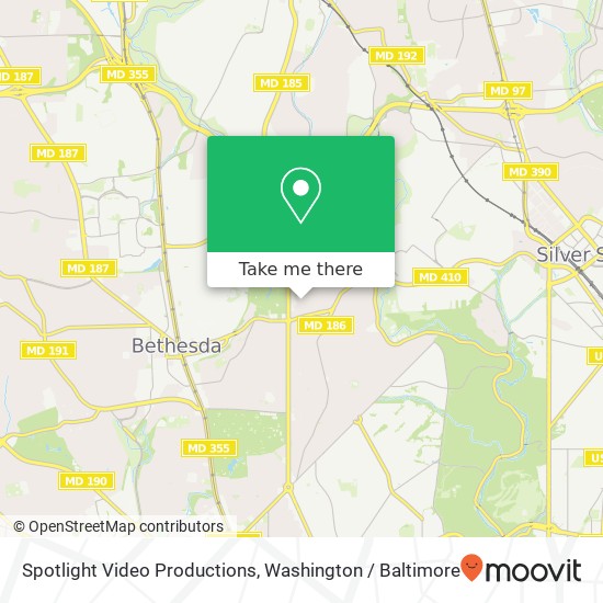 Spotlight Video Productions map