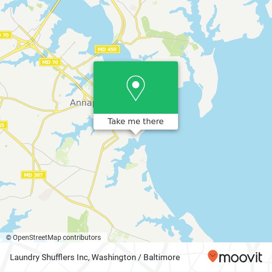 Mapa de Laundry Shufflers Inc