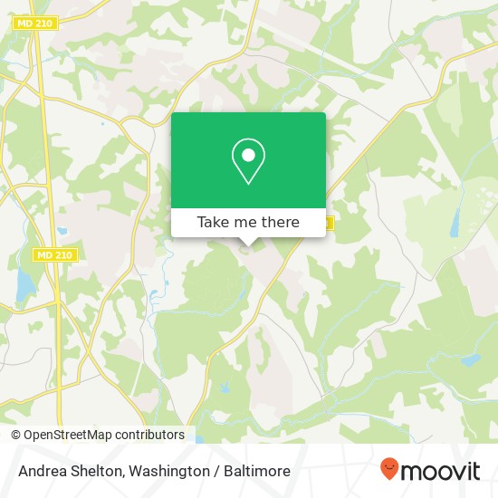 Andrea Shelton map