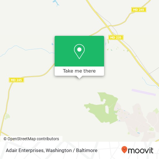 Adair Enterprises map