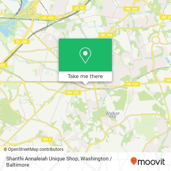Shanthi Annaleiah Unique Shop map