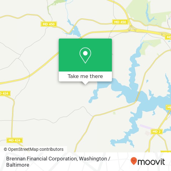 Brennan Financial Corporation map