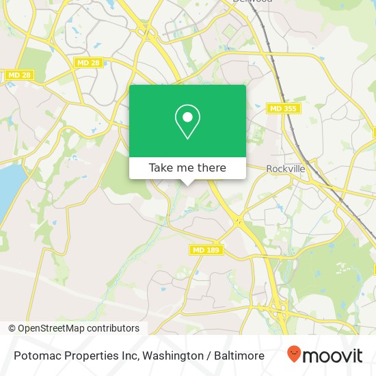 Potomac Properties Inc map