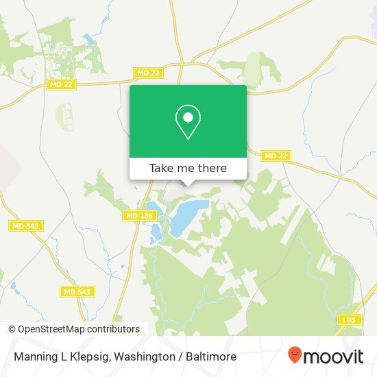 Mapa de Manning L Klepsig