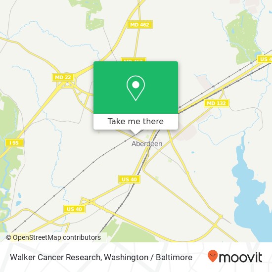 Mapa de Walker Cancer Research