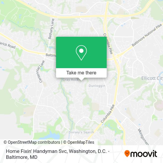 Home Fixin' Handyman Svc map