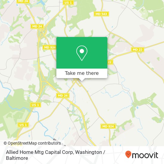 Mapa de Allied Home Mtg Capital Corp