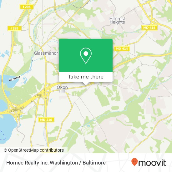 Homec Realty Inc map