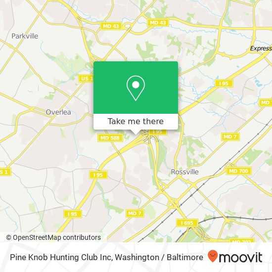 Pine Knob Hunting Club Inc map