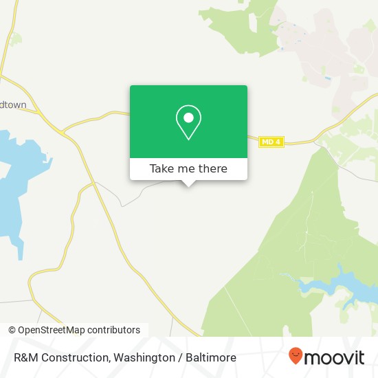 R&M Construction map