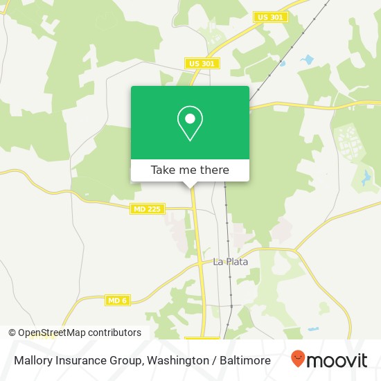 Mapa de Mallory Insurance Group