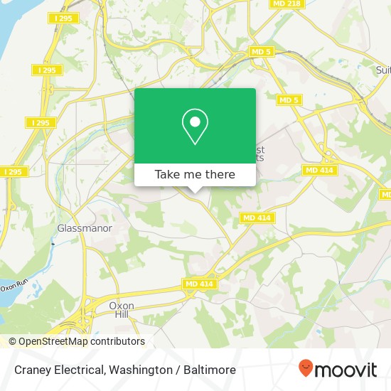 Craney Electrical map