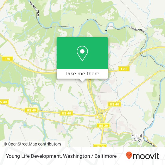 Mapa de Young Life Development