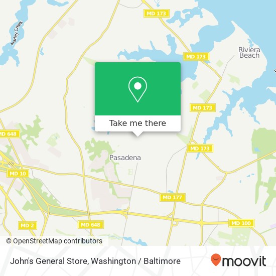 Mapa de John's General Store