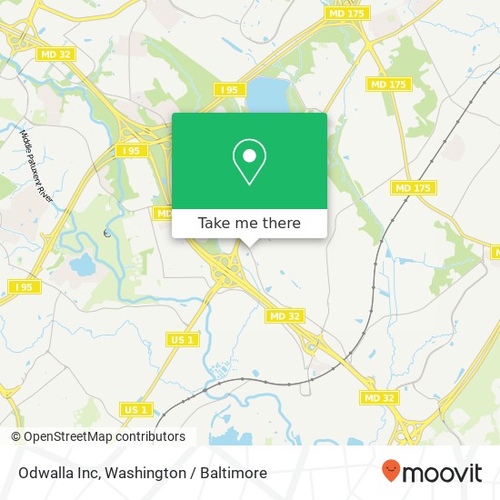 Odwalla Inc map