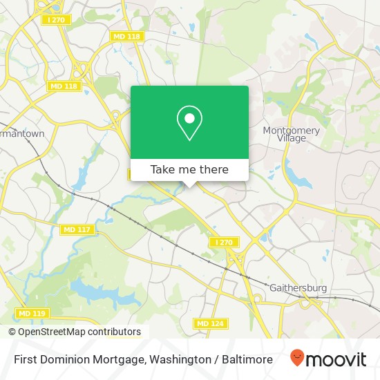 First Dominion Mortgage map