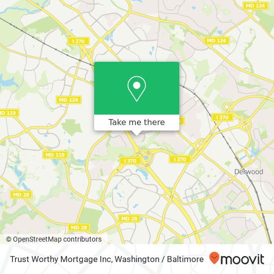 Trust Worthy Mortgage Inc map