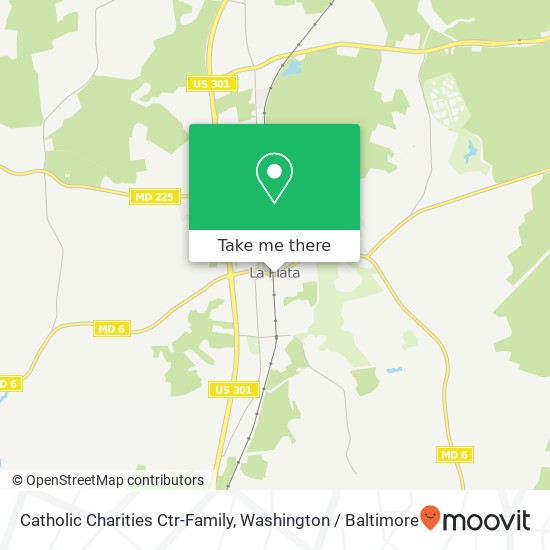 Mapa de Catholic Charities Ctr-Family