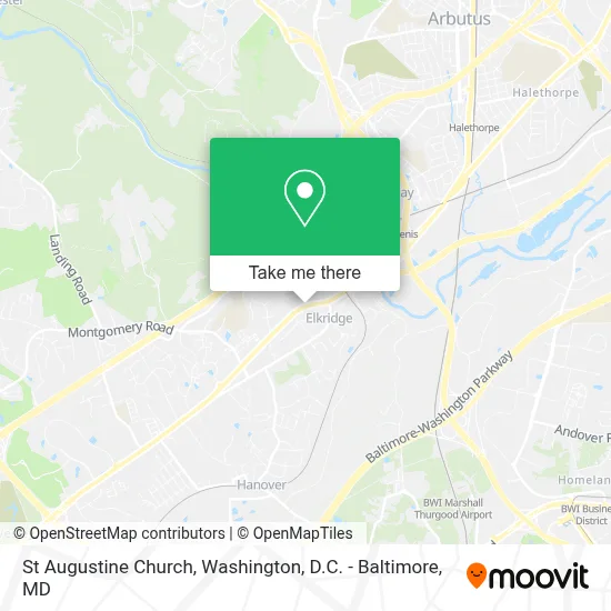 St Augustine Church map