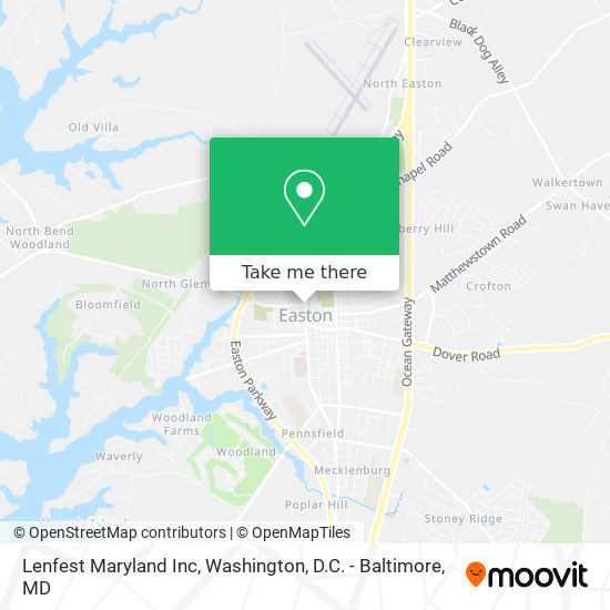 Mapa de Lenfest Maryland Inc