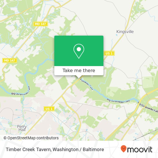 Mapa de Timber Creek Tavern