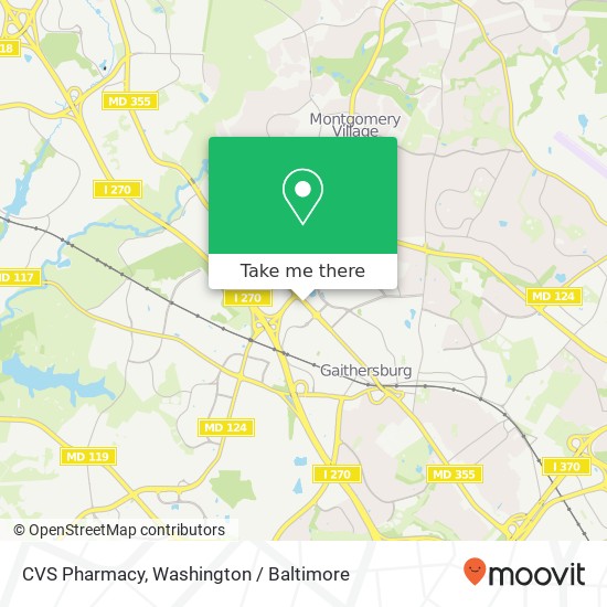 Mapa de CVS Pharmacy