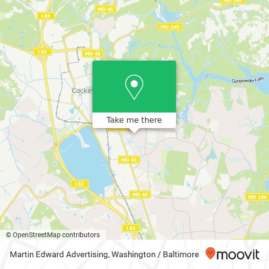 Mapa de Martin Edward Advertising