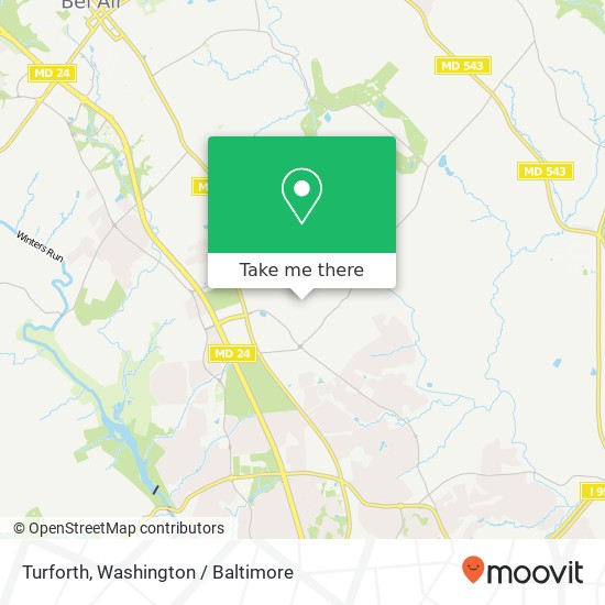 Turforth map