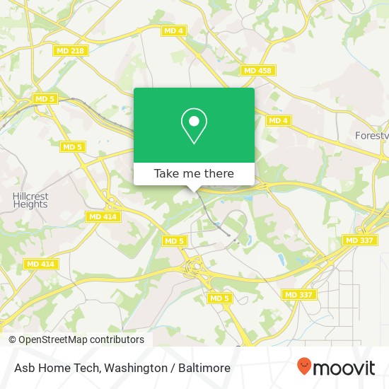 Mapa de Asb Home Tech