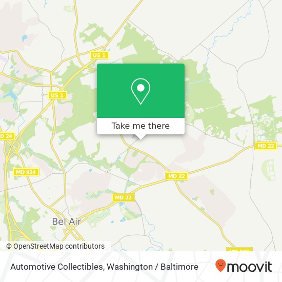 Automotive Collectibles map