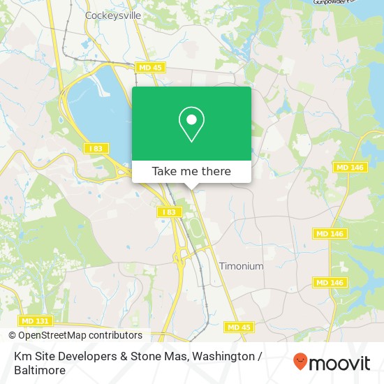 Mapa de Km Site Developers & Stone Mas