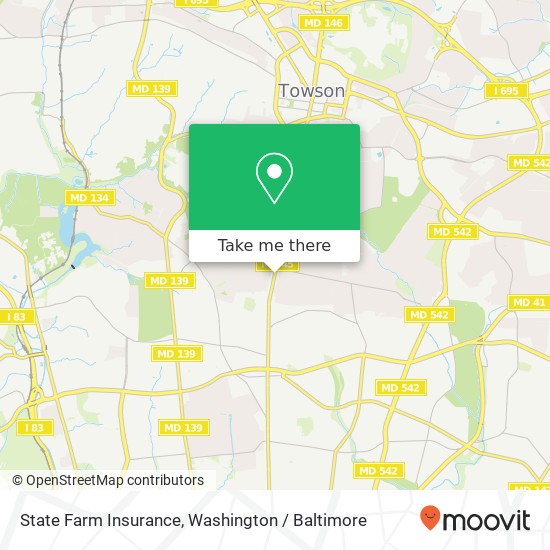 Mapa de State Farm Insurance