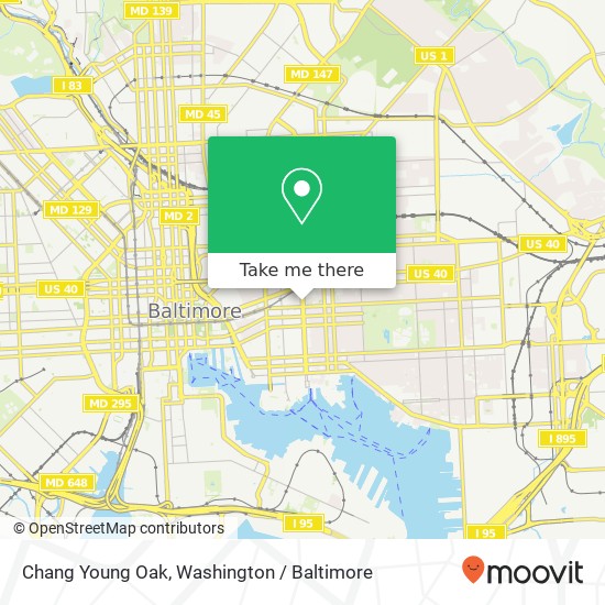 Chang Young Oak map