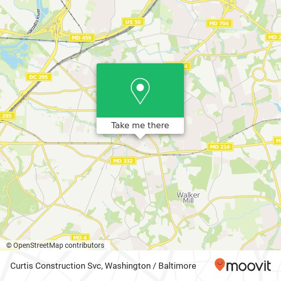 Mapa de Curtis Construction Svc