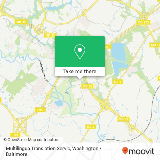 Mapa de Multilingua Translation Servic