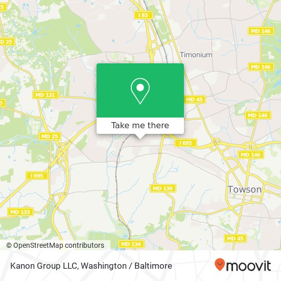 Kanon Group LLC map