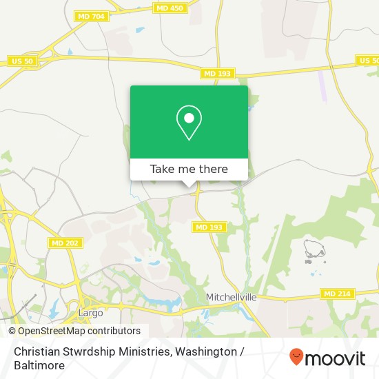 Christian Stwrdship Ministries map