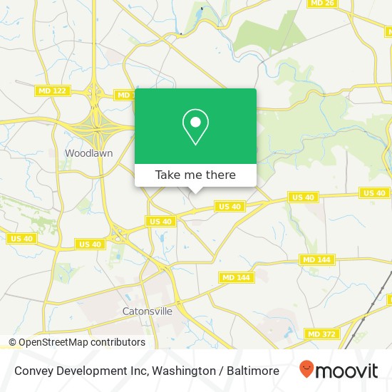 Mapa de Convey Development Inc