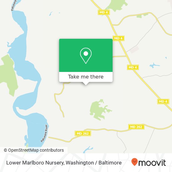 Mapa de Lower Marlboro Nursery