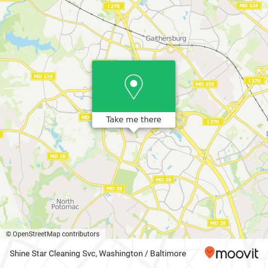 Shine Star Cleaning Svc map