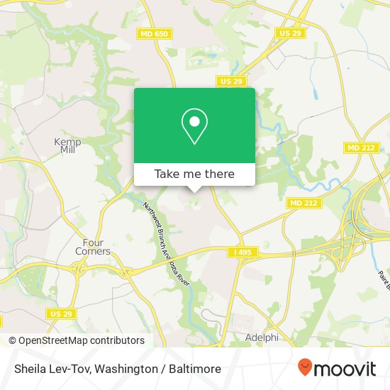 Sheila Lev-Tov map