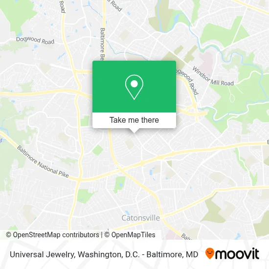 Universal Jewelry map