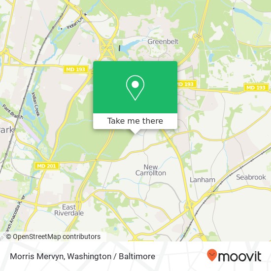 Mapa de Morris Mervyn