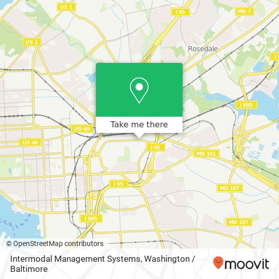 Mapa de Intermodal Management Systems