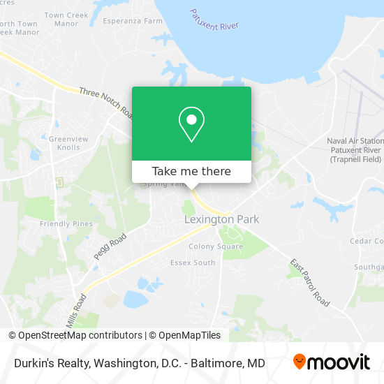 Durkin's Realty map