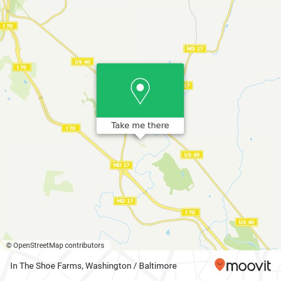 Mapa de In The Shoe Farms