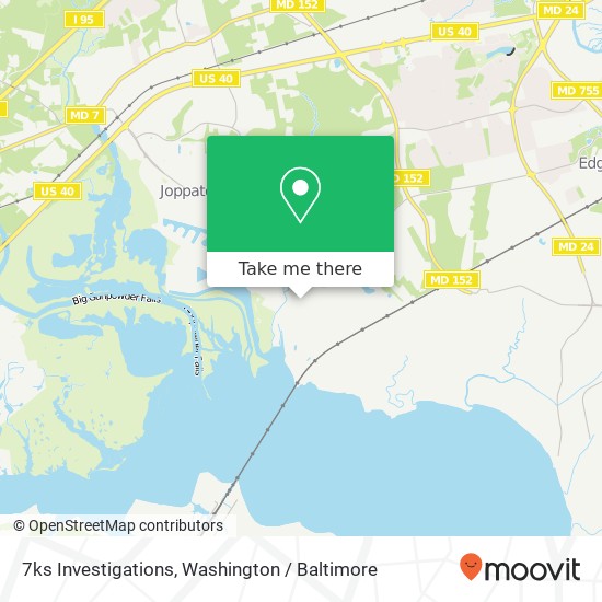 7ks Investigations map