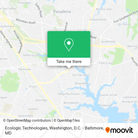 Ecologic Technologies map